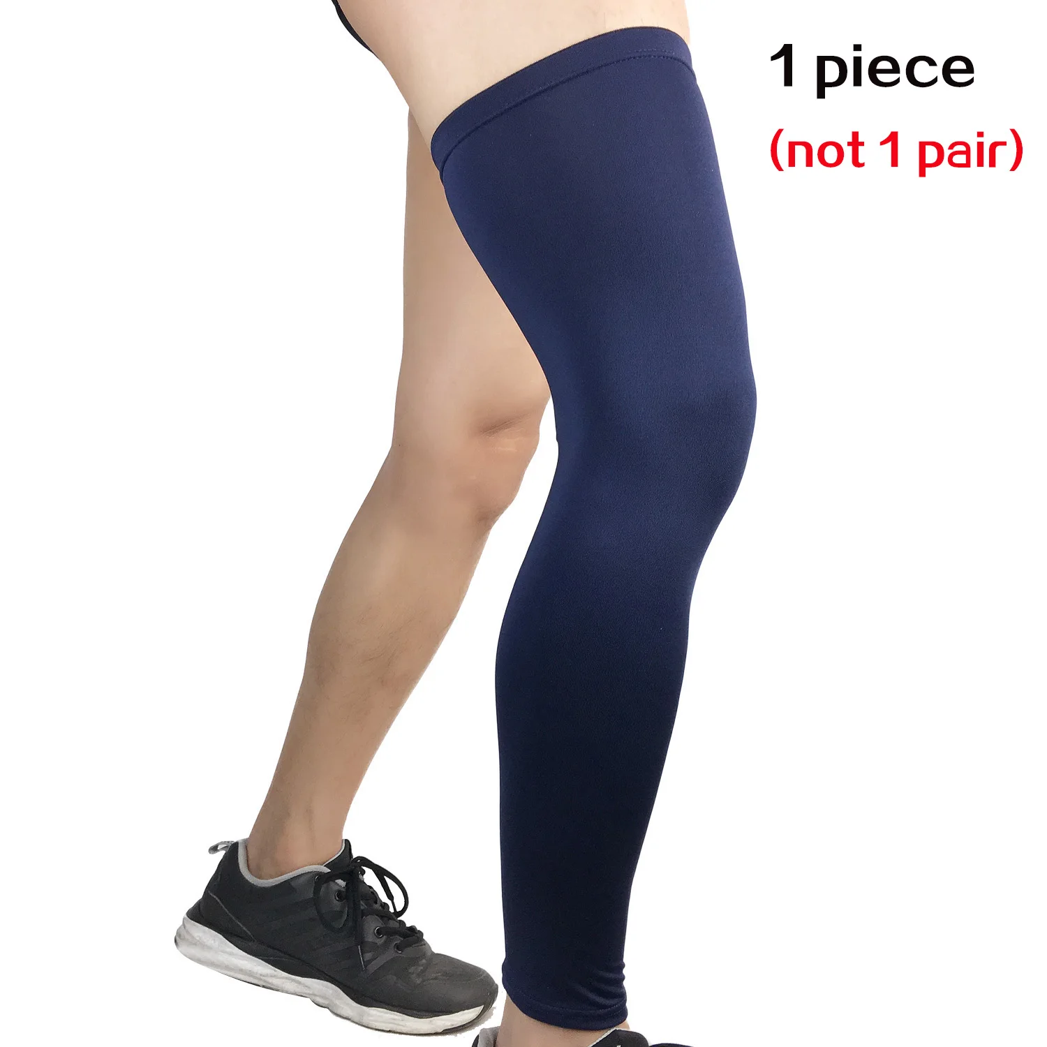 1 Piece Navy REXCHI 1 шт. Компрессионные рукава наколенники для мужчин баскетбольная скобка эластичные защитные наколенники шестерни пены поддержка фиксатор для игры в волейбол - Цвет: 1 Piece Navy