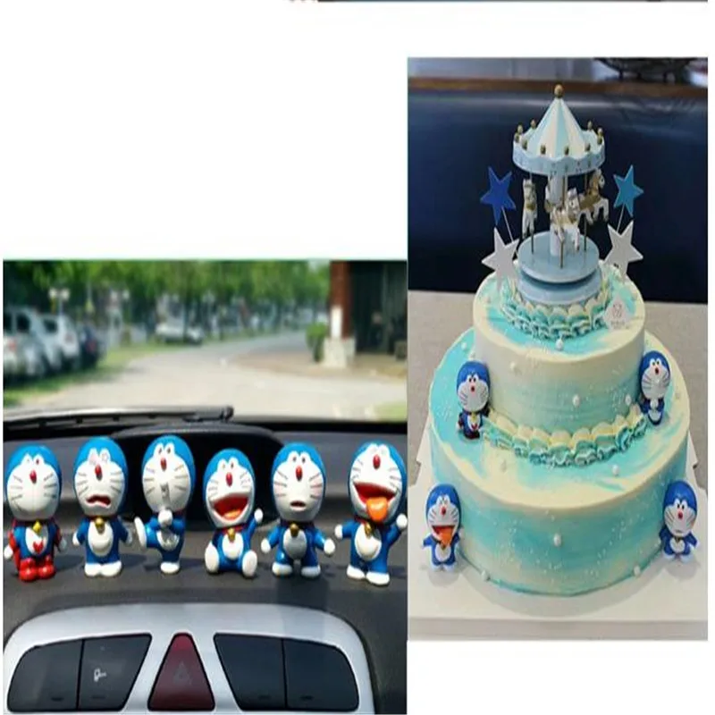 Doraemon коллекция стороны делать подарок на день рождения украшения офиса Desktop