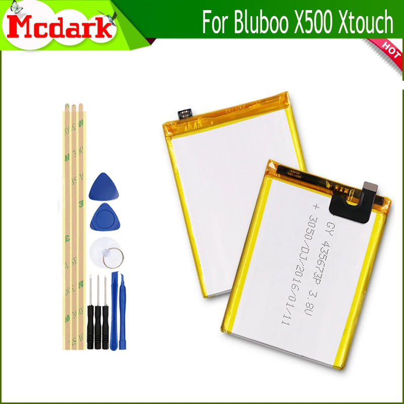 Аккумулятор Mcdark для Bluboo Xtouch X500 сменный аккумулятор большой емкости 3050 мАч