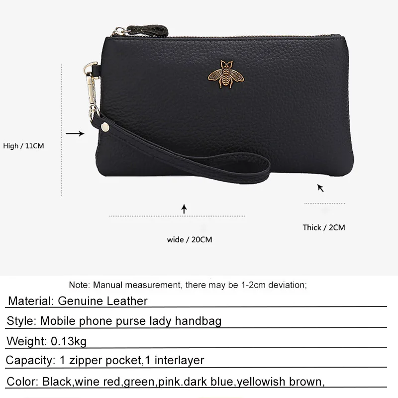 Кошелек женский брендовый дизайн Portefeuille Femme из натуральной кожи женский кошелек-клатч модные длинные клатчи Carteira Feminina