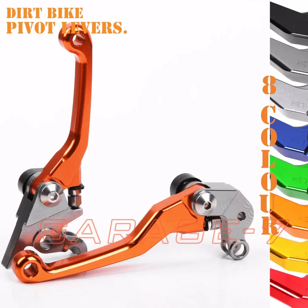 Для KTM 250 EXC G 2003 2004/125 Supermoto 2000 2001 CNC Pivot Racing Dirt Bike Тормозные Рычаги Сцепления|Рычаги