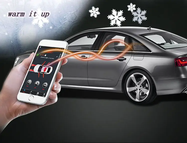 PLUSOBD для Audi A6 2012 2019 автомобильная система сигнализации бесключевая запуска