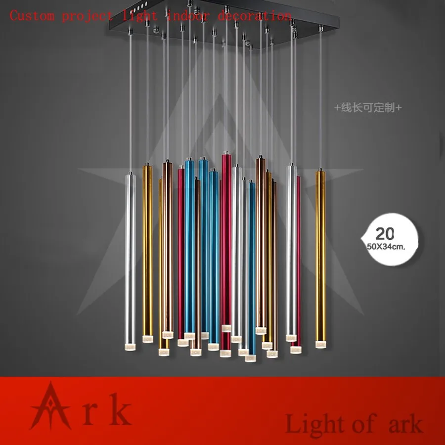 Диаметр 3 см Алюминиевая СВЕТОДИОДНАЯ Подвесная лампа теплого цвета Вт