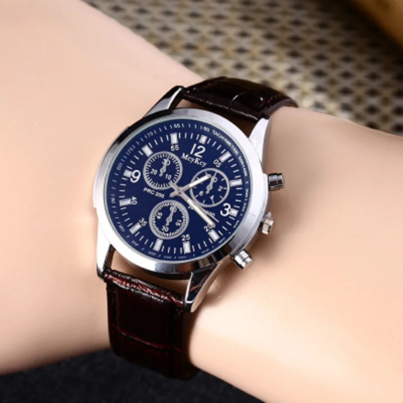 Zegarki Meskie 2018 New men's Watch Fashion Business Quartz Watches Casual Simple Leather Men's Wristwatches Reloj Hombre Hot |