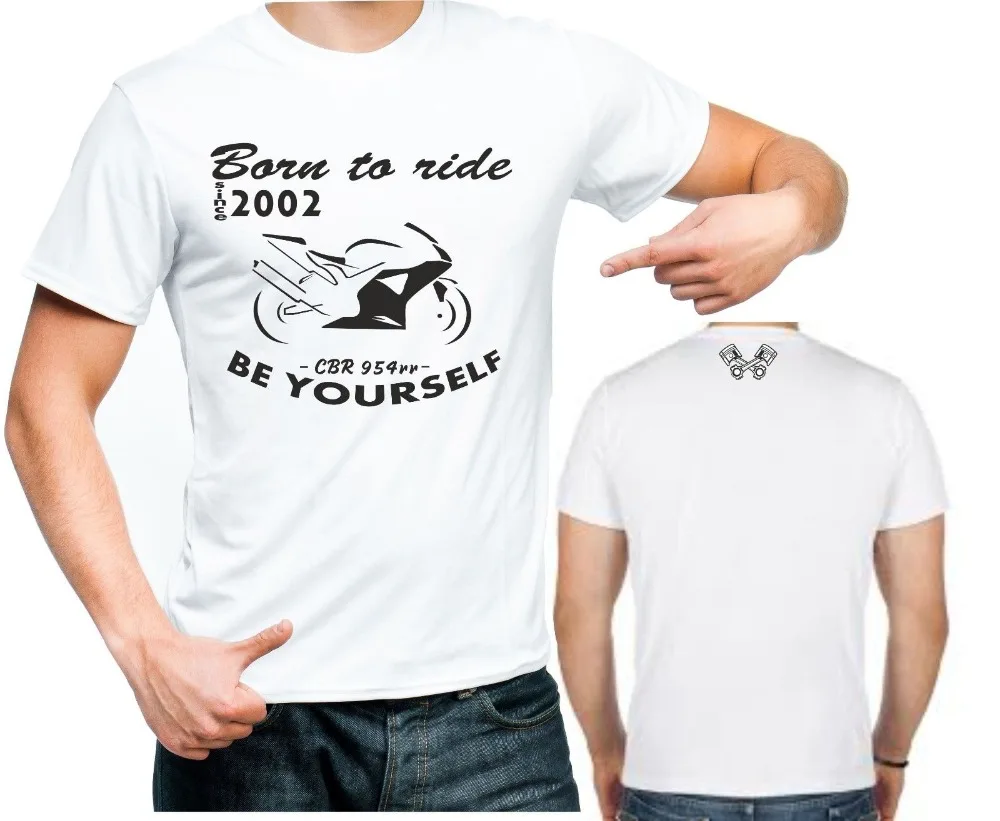 Maglia Per Moto Cbr 954 Rr Fireblade футболка Racings Maglietta Bikefree доставка Мужская Новая мода С