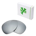 Поляризованные Сменные линзы Mryok для солнцезащитных очков Oakley истребитель серебристый титан