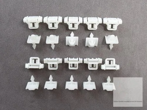 20x Zierleisten Clips Beplankung For Mercedes Sacco Benz W124 W201 A0019884981 A0019885181 | Автомобили и мотоциклы