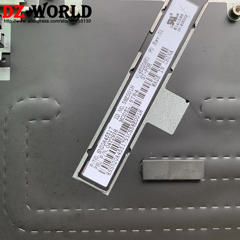 Новая Оригинальная португальская клавиатура PT с подсветкой для Lenovo Thinkpad S1 Yoga 12