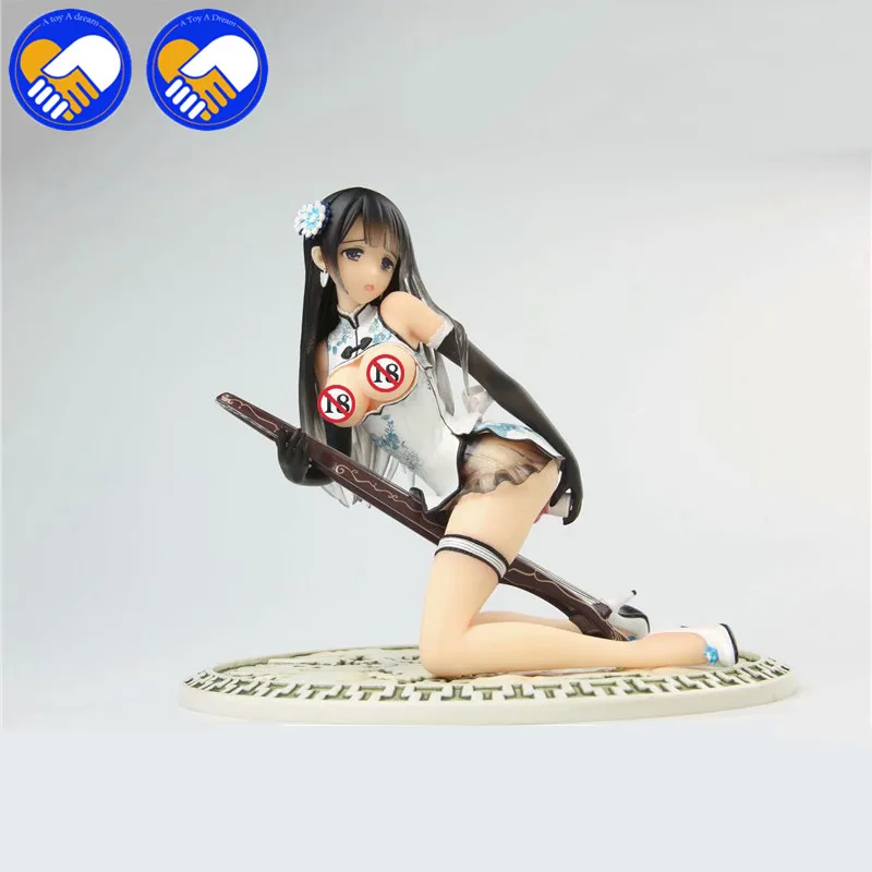 18 см сексуальная коллекция модель T2 Арт Девушки пинг Yi Cheongsam 1/6 Масштаб фигура