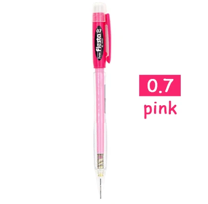 Pentel AX105 Топ пресс 0,5 мм 0,7 мм механический карандаш для школы и офиса Канцтовары цветной карандаш - Цвет: 1- pcs pink 0.7mm