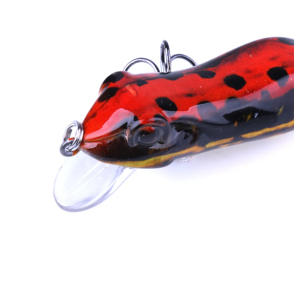 

3pcs/lot Forg Fishing Lures For Fishing Tackle Topwater Artificial Lure Frog Bait Pesca 6cm 10g