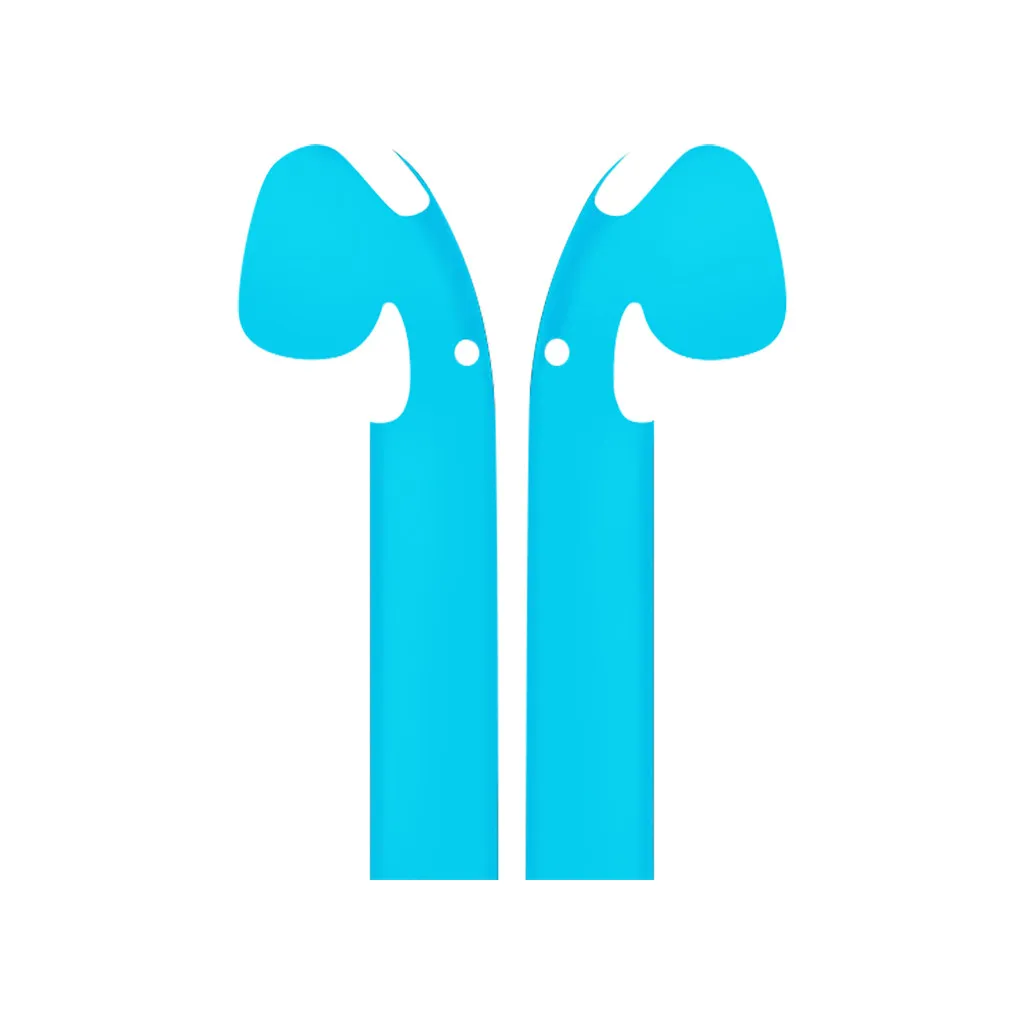 Sky Blue Однотонная дизайнерская виниловая пленка для Apple AirPods Skins защитная пленка s Наклейка на весь корпус наклейка 3M Водонепроницаемая пленка с защитой от царапин - Цвет: Sky Blue