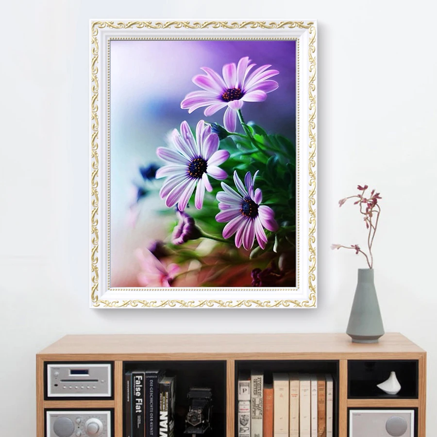 Набор для алмазной вышивки цветы | Дом и сад