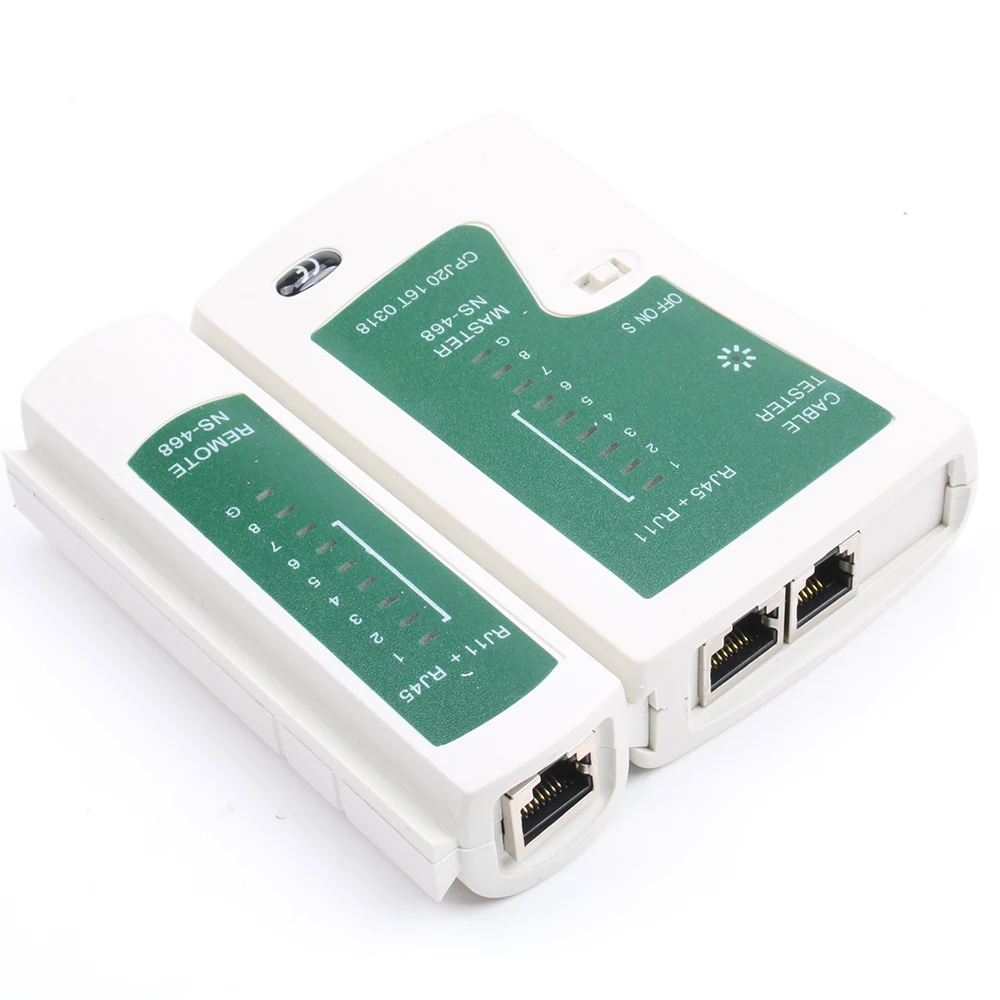 Сетевой Ethernet кабельный тестер RJ45 комплект RJ45 щипцы обжимной инструмент удар вниз RJ11 Cat5 Cat6 детектор провода 8P8C RJ45 набор инструментов