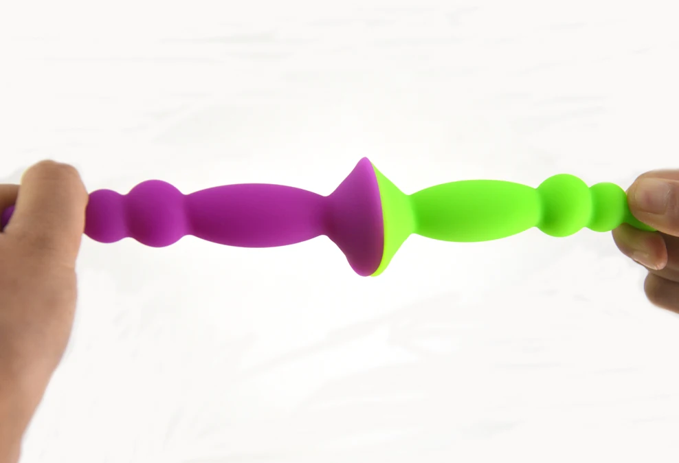 Силиконовая маленькая Анальная пробка FAAK шарик всасывание искусственная вагина