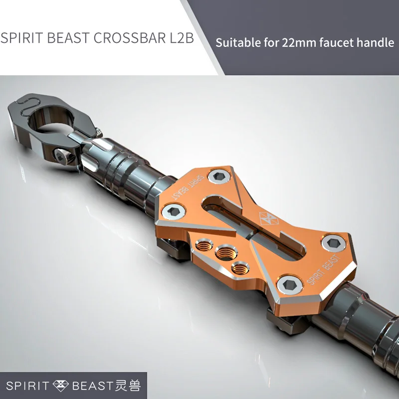 SPIRIT BEAST мотоциклы модифицированные аксессуары Руль Ручка Бар Ручка Регулируемый баланс Арматура Бар - Цвет: Orange