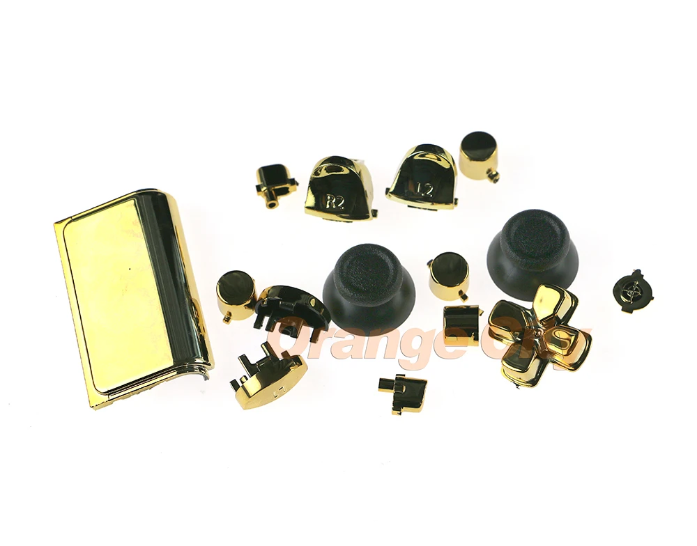ChengChengDianWan CUH ZCT2 JDS 040 JDM аналоговые стики Dpad R1 L1 R2 L2 хромированные полноразмерные