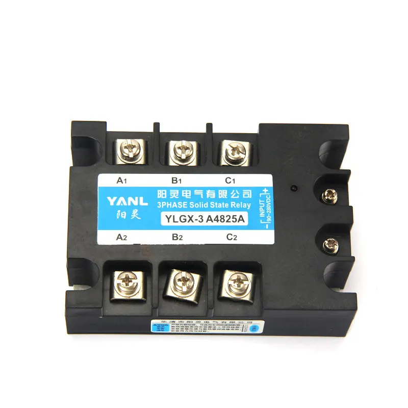 TSR 25AA 3 фазы твердотельные реле SSR 25A 90 280 В переменного тока до 30 480 релейный модуль