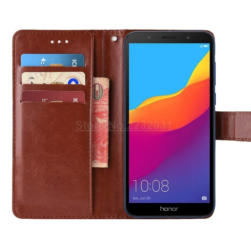 Для Huawei Honor 7 S чехол Роскошный кожаный кошелек задняя крышка для DUA L22 Защитный