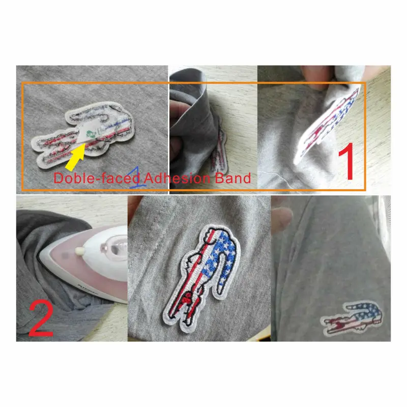 Free Shipping Custom Patch Embroidered of 3D Embroidery Customization Patches for You Logo Clothing Eco-Friendly Iron on Patche |