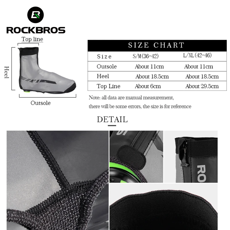 ROCKBROS водонепроницаемая Спортивная обувь отражающая термальная MTB велосипедная