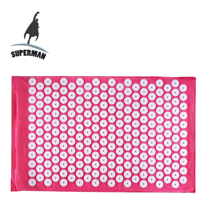 Supweman Акупунктура йога коврик Акупрессура шеи и спины массажная подушка фитнес