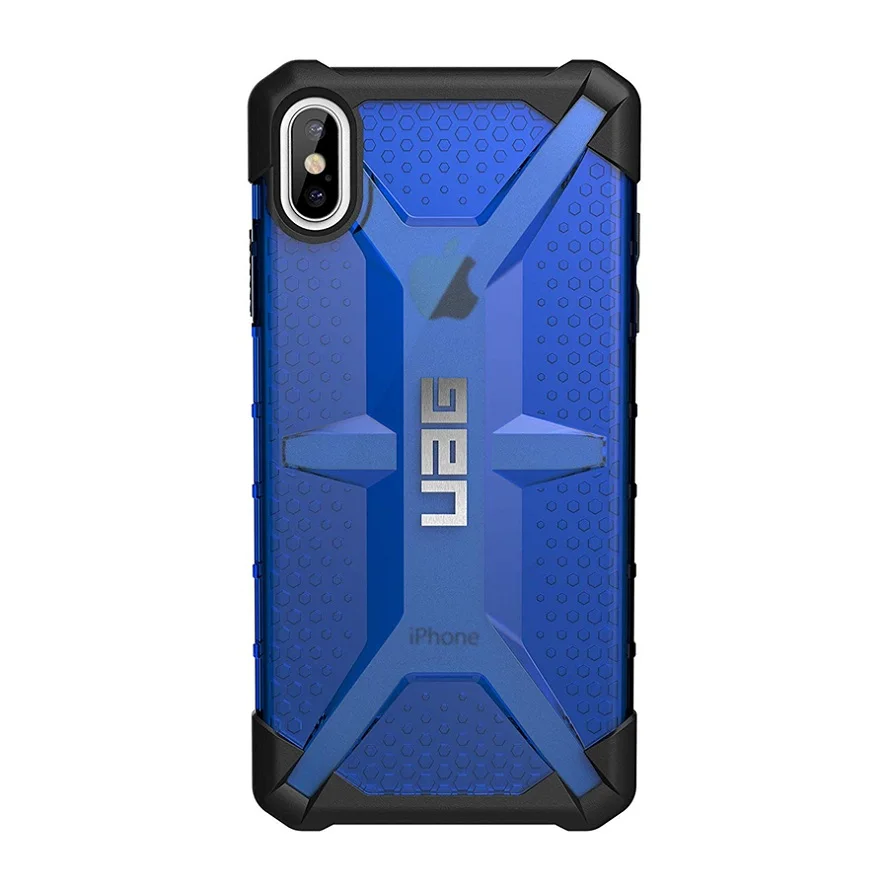 Plasma Cobalt Жесткий гибридный защитный чехол для Apple iPhone XS MAX XR 6 7 8 6S Plus, трехслойный защитный чехол - Цвет: Plasma Cobalt