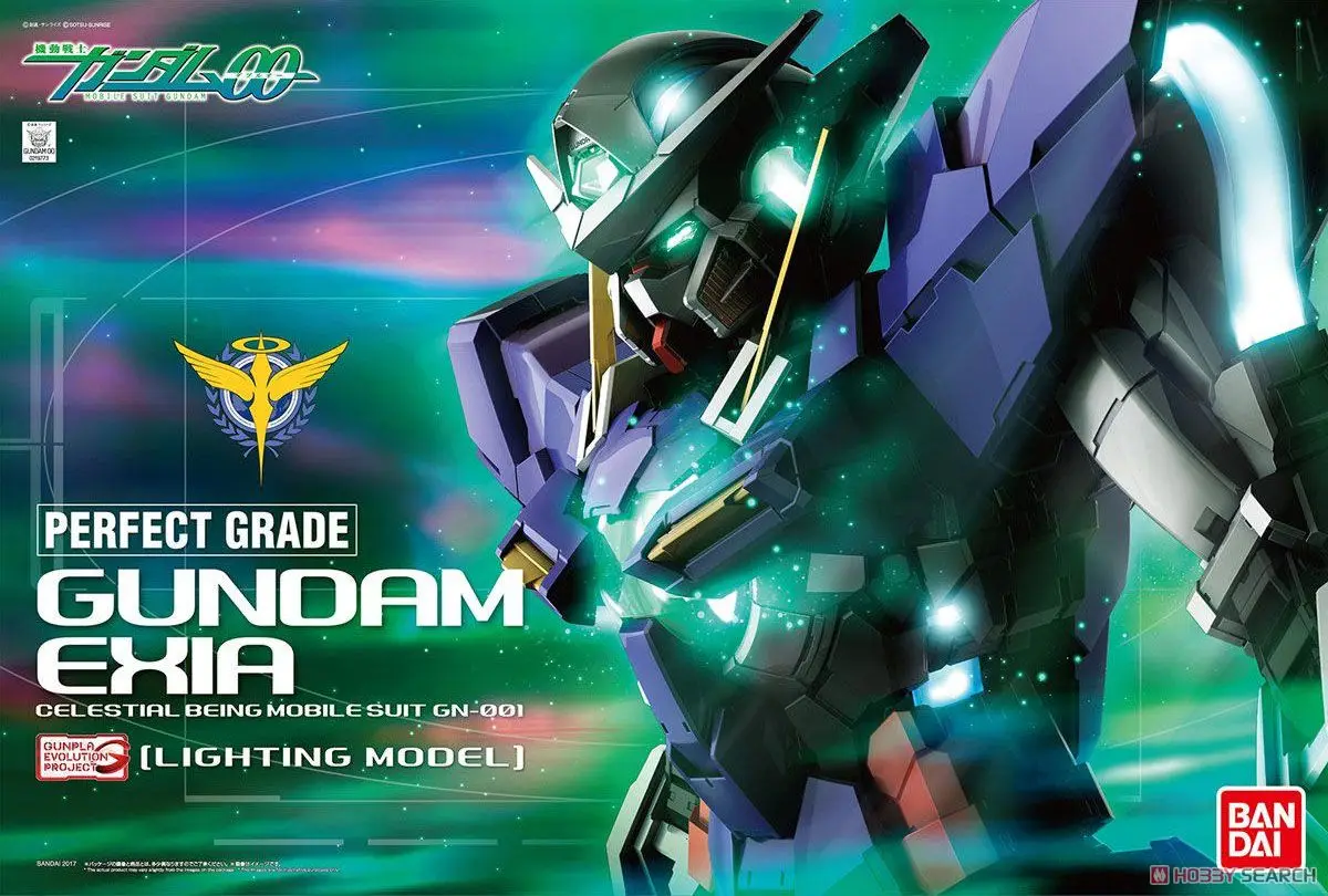 PG 1/60 Gundam Exia освещение Мобильный костюм сборные модели наборы фигурки