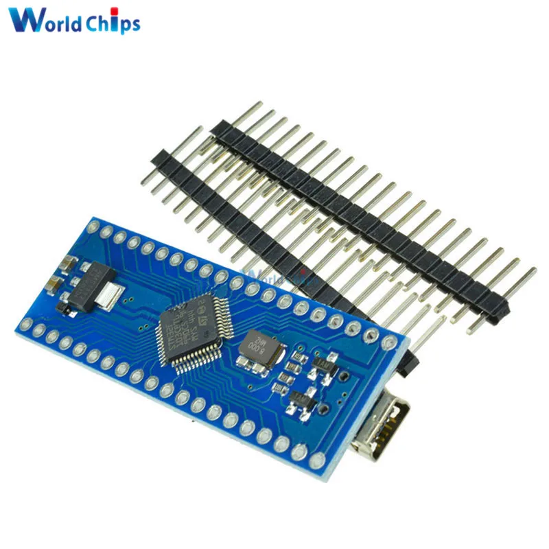 Мини USB STM32F103CBT6 кленовый 32 ARM 3 В 72 МГц 128 Кб модуль флэш платы для Arduino с SPI/I2C USART 34
