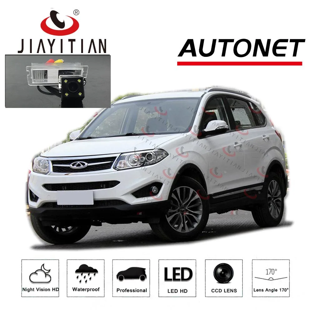 JiaYiTian камера заднего вида для Chery Tiggo5 Tiggo 5 T21 2013~ CCD ночное видение камера заднего вида парковочная камера резервная камера