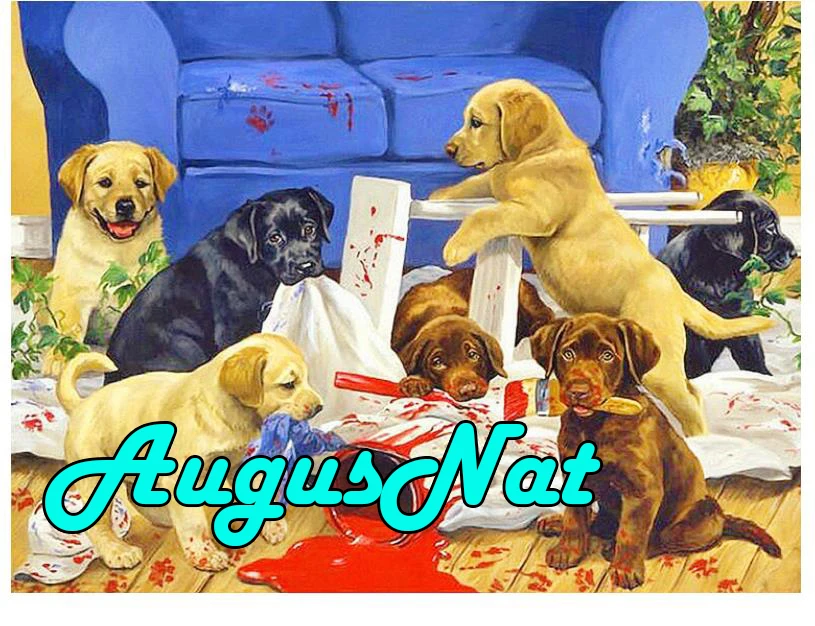 Лабрадор Алмазная картина собаки daimont вышивка бусины с изображением щенка