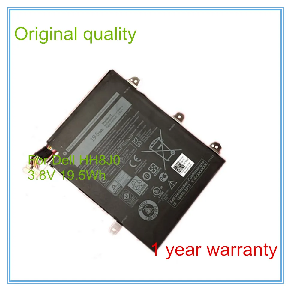 Аккумулятор для ноутбука HH8J0 3 8 в 5190 Втч 5845 мАч планшета Pro 5855 WXR8J HH8JO