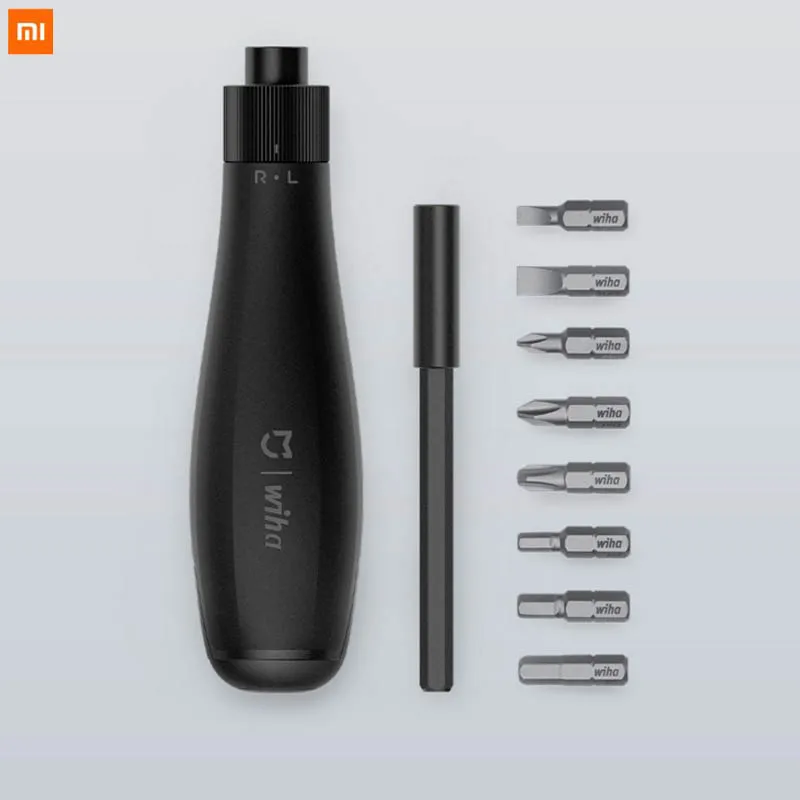 New Xiaomi Mijia Wiha 8 in1 Screwdriver Kit Multi-function Steel Screwd Bits with Extension Rod Magnetic Adsorption Repair Tools |