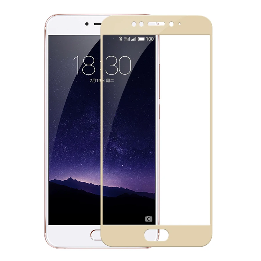 3D закаленное стекло для Meizu MX6 полное покрытие 9H защитная пленка Защита экрана MX