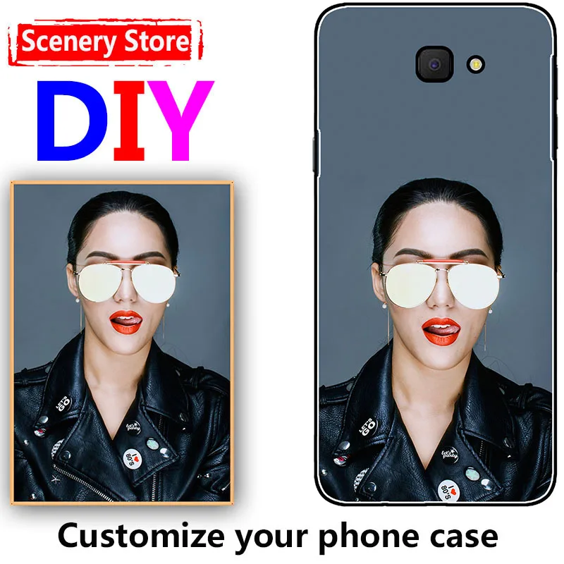 Заказной DIY фото Логотип Название картины Чехол для Samsung Galaxy J5 Prime 2016 G570 G570F SM 5 0