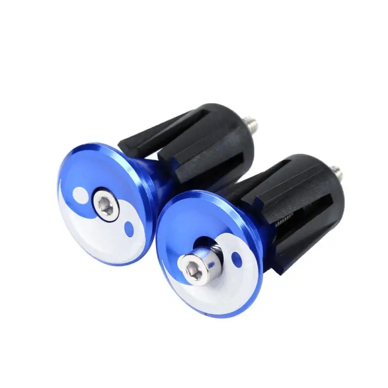 2Pc/1pair Handlebar Grips Bar End Plugs Cap For MTB Road Bike Cycling Racing Bicycle Handle Grip Cover Accessories PJ4 | Спорт и