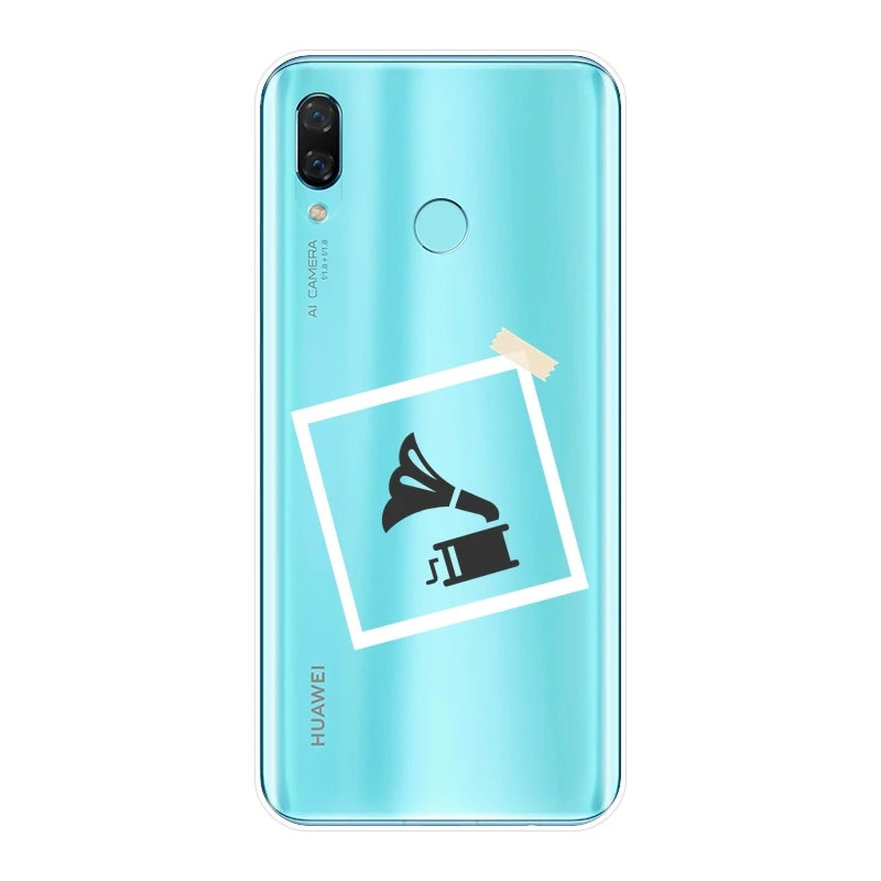 Чехол для Huawei Nova 3 3I 3E 2i 2 Lite Plus силиконовый винтажный мягкий чехол-накладка в стиле