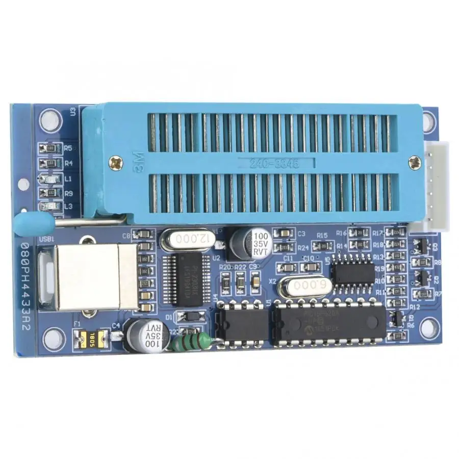 Программатор USB PIC K150 автоматическое программирование разработка