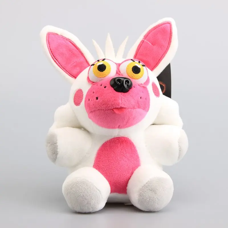3 Stlyes FNAF плюшевые игрушки Five Nights At Freddy's Mangle мягкие животные Золотой Freddy Fazbear фиолетовый цвет " 18 см