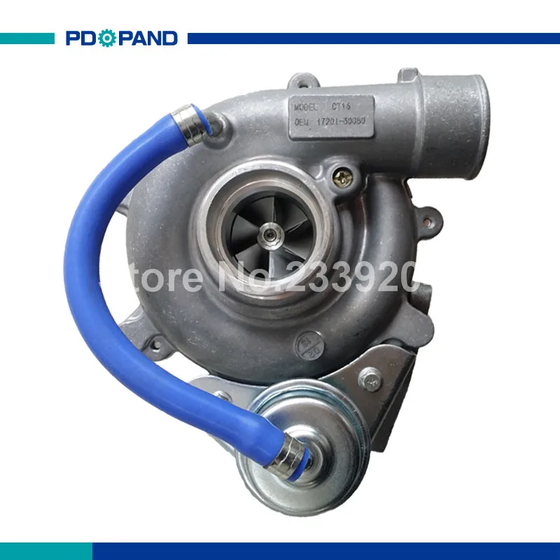 

Turbolader CT16 turbo charger kit turbine 17201-30080 1720130080 17201 30080 for TOYOTA Hiace Hilux 2.5L 2KD-FTV diesel engine