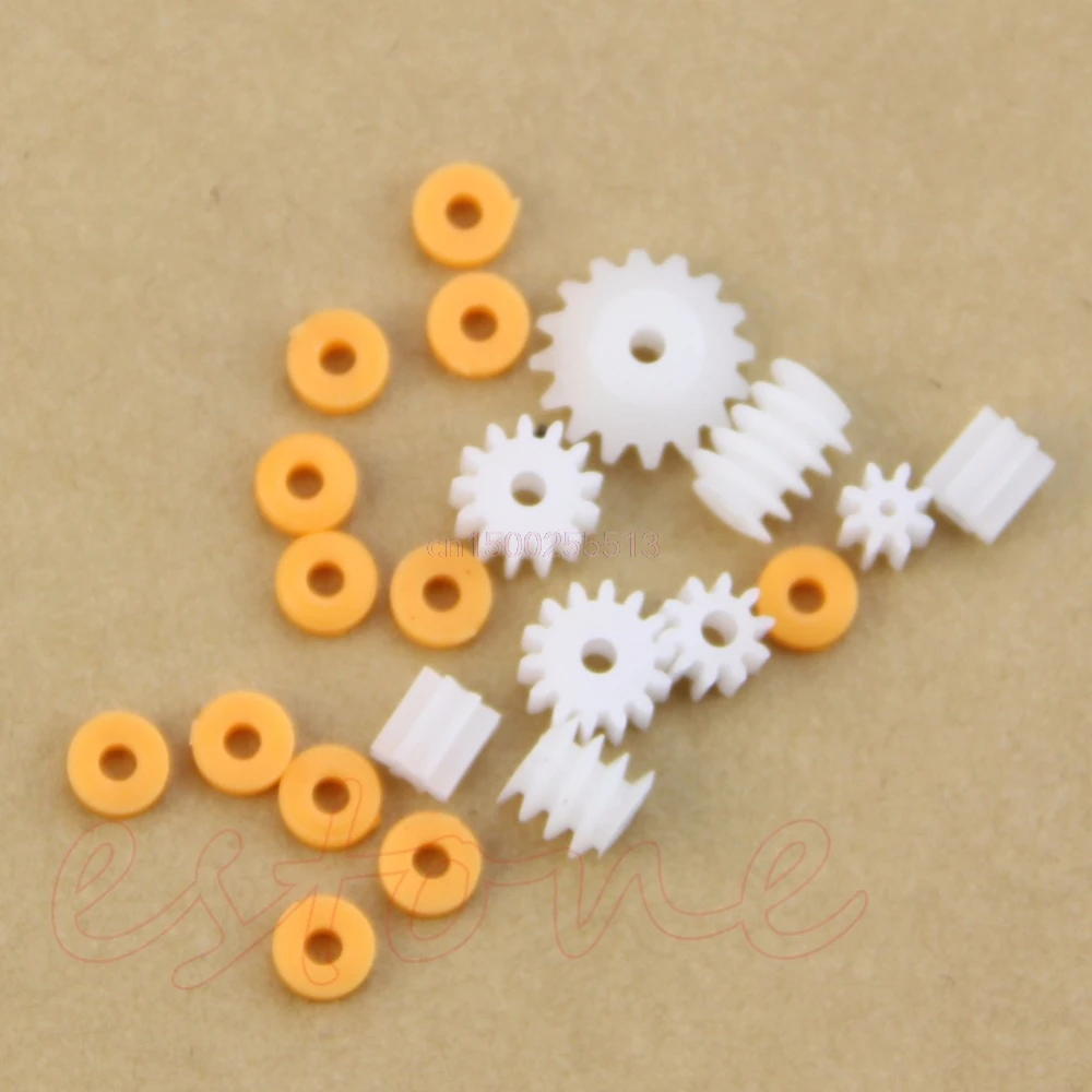 16 видов пластиковые шестерни вала шпинделя s Gear B 2 мм 3 17 4 червь|gear worm|3mm worm gearworm gear