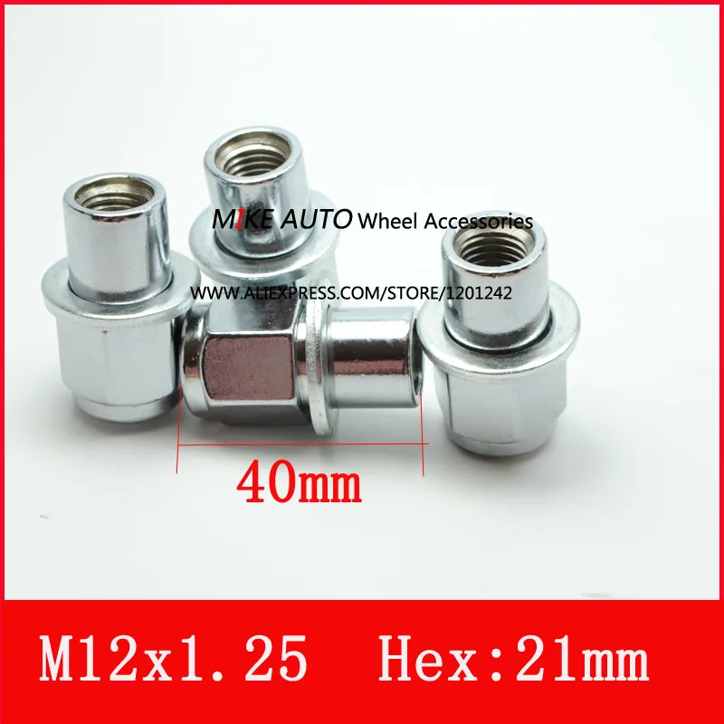 20 шт M12x1.25 колеса mag гайка с шайбой для легированного Lexus серии|mag wheel nuts|wheel nuts