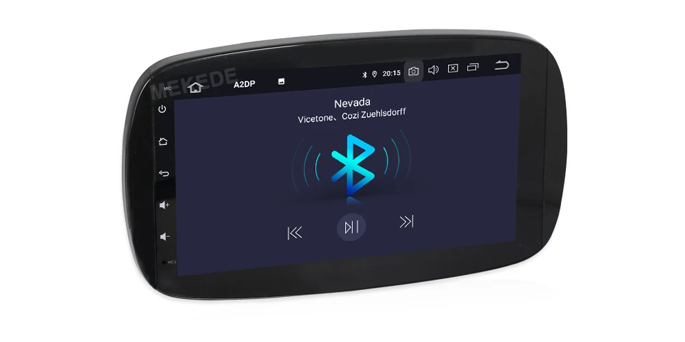 Ips DSP 4 ядра 2G ram Android 9,0 автомобильный мультимедийный плеер dvd gps для Mercedes/Benz Smart Fortwo автомобильный Радио стерео