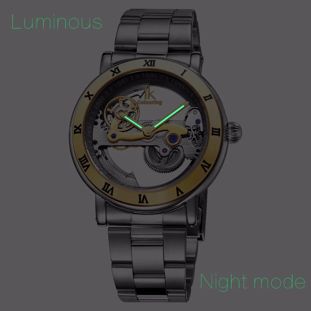 Оригинальные автоматические механические мужские часы IK 2019 с турбийоном