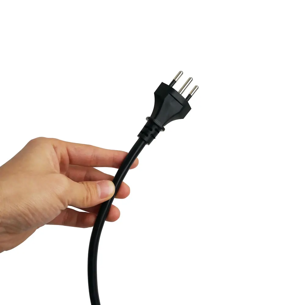 Khons EVSE IEC 62196 портативное зарядное устройство для электромобиля с швейцарской вилкой 16A Регулируемый 16ft кабель зарядный разъем тип 2