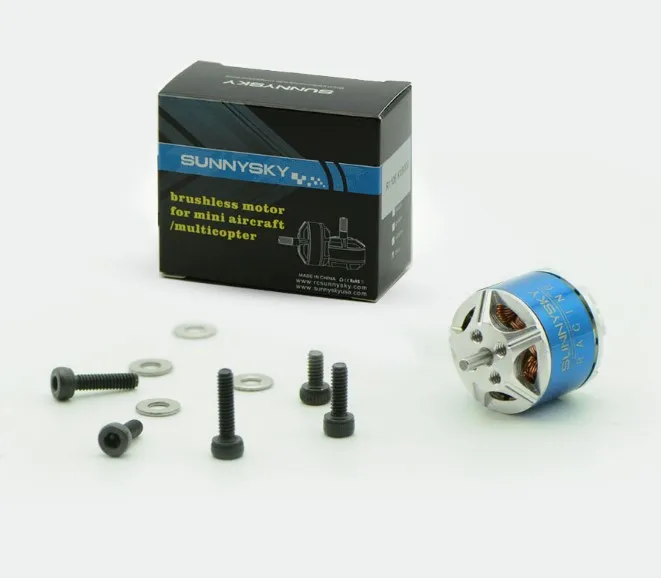 Sunnysky R1106 5500KV 6500KV 8000KV бесщеточный двигатель голубой для 2030 3020 винта фоторамка