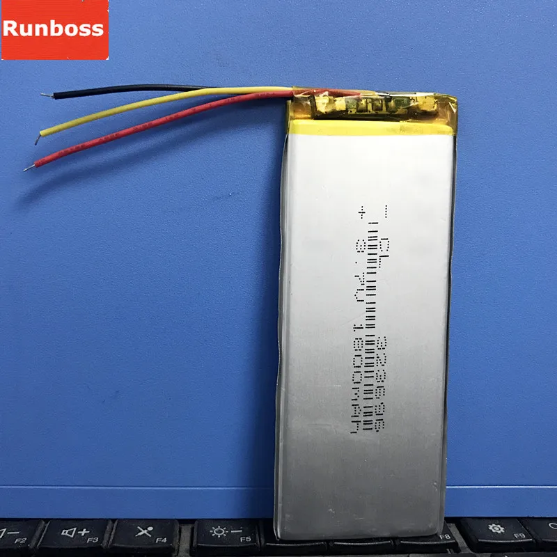 323696 XWD 323696P 1800 мАч литий ионный полимерный аккумулятор 3 кабеля для китайского
