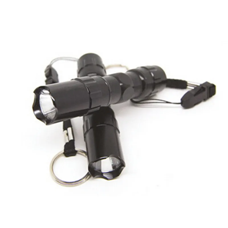 Мини светодиодный фонарик linternas Черный Водонепроницаемый вспышка свет