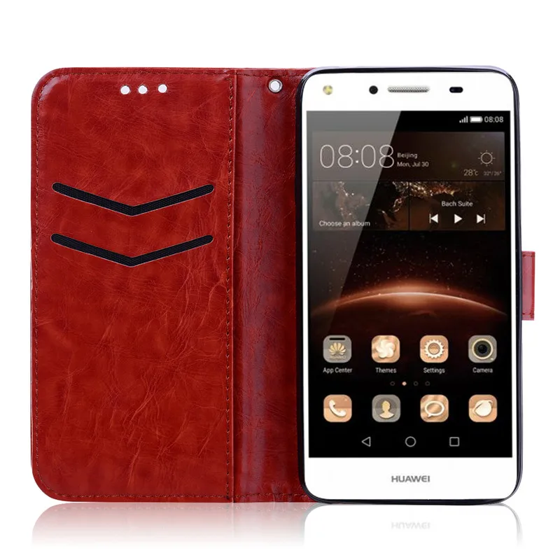 Чехол для Huawei Honor 5A, LYO-L21, 5,0 дюймов, кожаный бумажник, флип-чехол, чехол для Huawei Honor 5A, Huawei Y5 II Y5 2, CUN-U29, чехол для CUN-L21