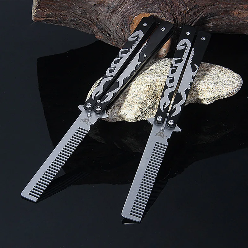 Новый потрясающий профессиональный гребень в форме бабочки тренировочный с